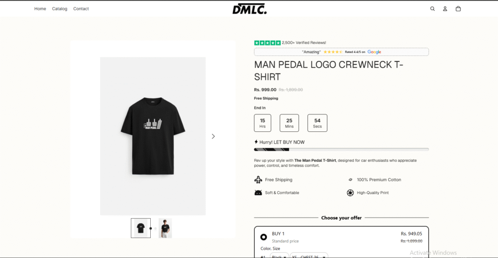 shopify web design store design